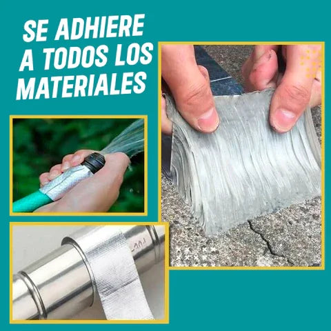 Cinta Impermeable AquaBlock™ 5 m x 10 cm – Sella fugas al toque