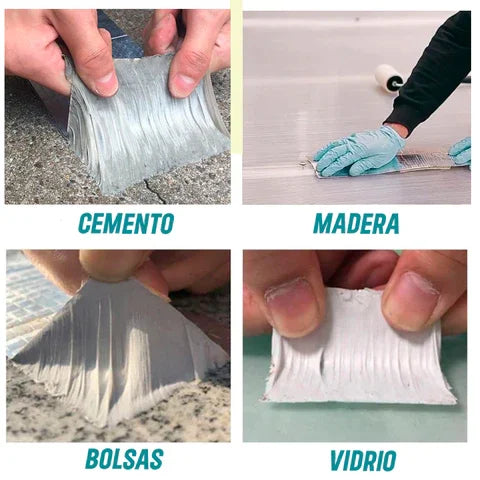 Cinta Impermeable AquaBlock™ 5 m x 10 cm – Sella fugas al toque