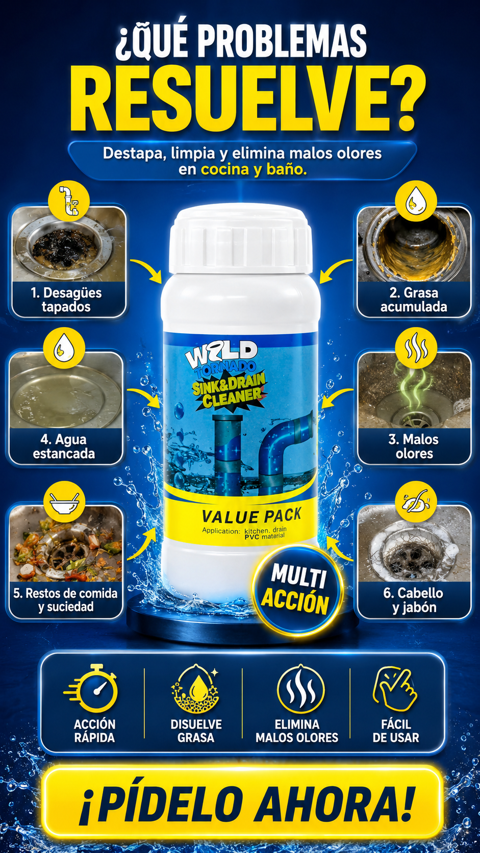 Wild Tornado - Problemas que resuelve