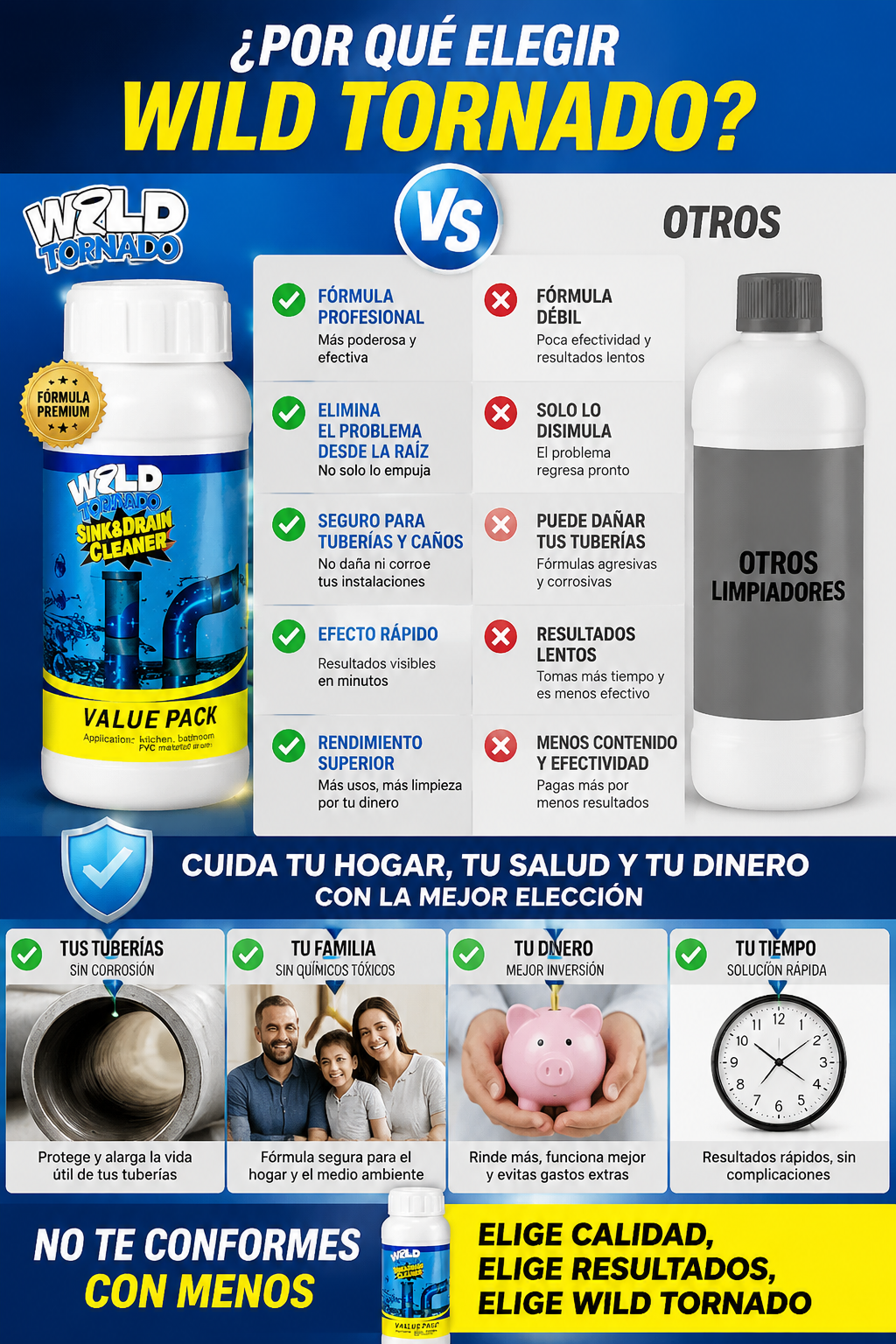 Wild Tornado - Comparativa