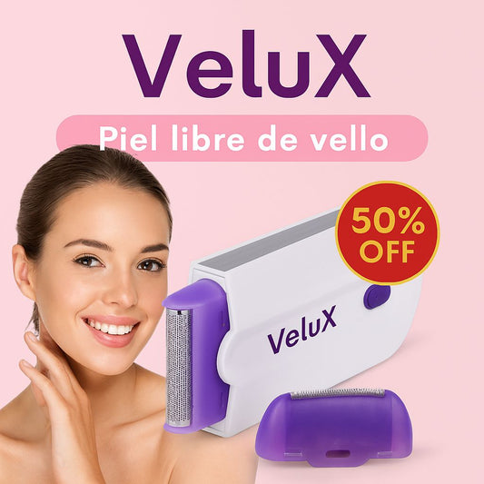 Depiladora VeluX™  – Piel suave sin dolor ni irritación