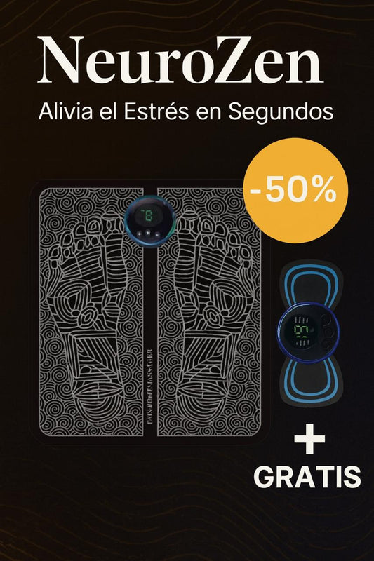 NeuroZen™ Masajeador de Pies Eléctrico Portátil – Relájate donde quieras