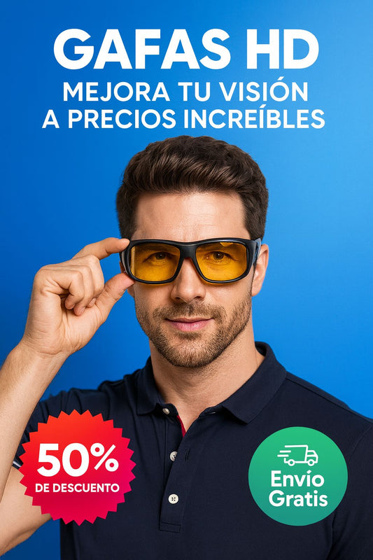 Gafas HD 2x1 – Visión más clara y protección para tus ojos todos los días