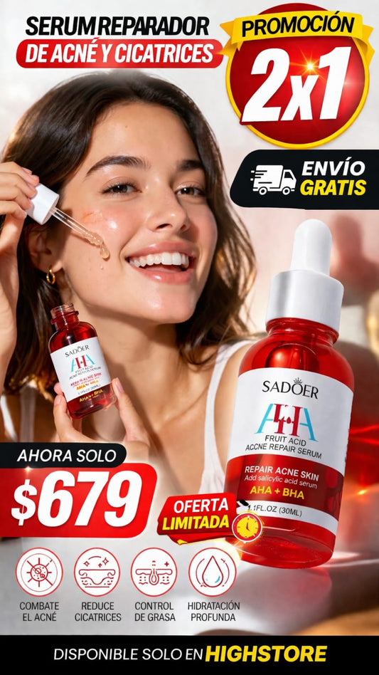 Serum Reparador De Acne Y Cicatrices