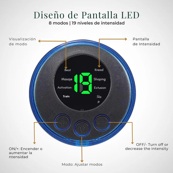 Kit Electroestimulador Pies Cervical