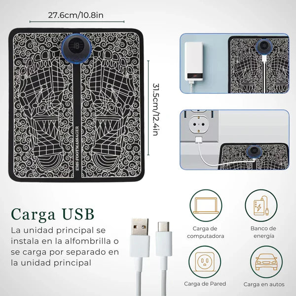 Kit Electroestimulador Pies Cervical